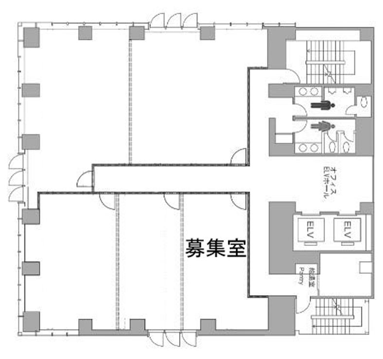 日総第２２ビル 6階 13.02㎡