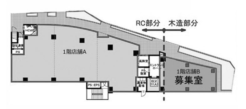 ＴＱ渋谷宇田川町 1B階 57.06㎡