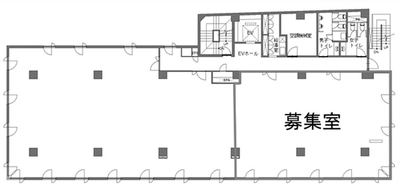 精興竹橋共同ビル 402階 46.96㎡