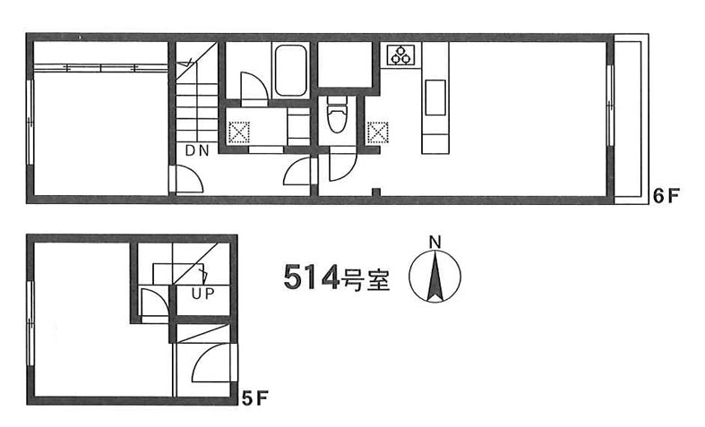 コープ恵比寿 514階 56.86㎡