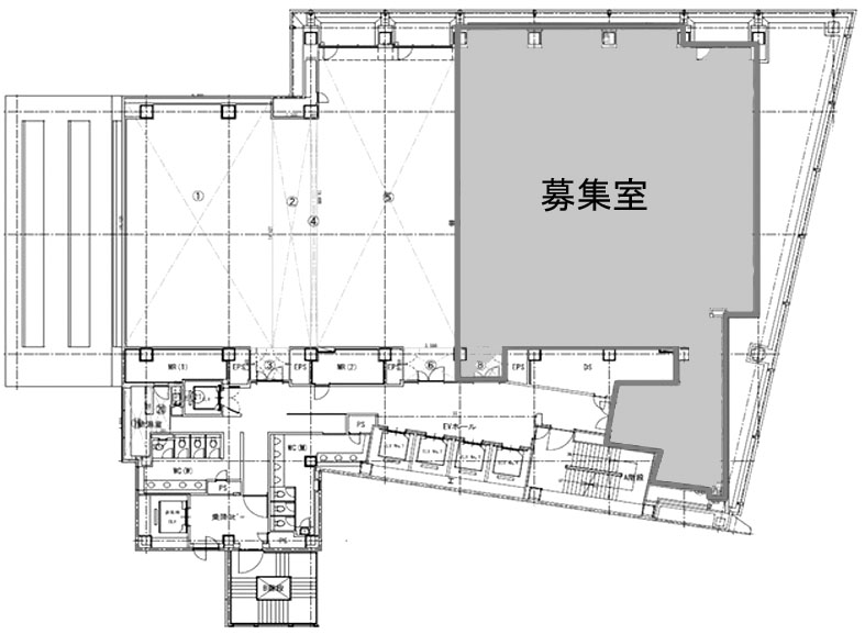 兜町第６平和ビル 8階 414.94㎡