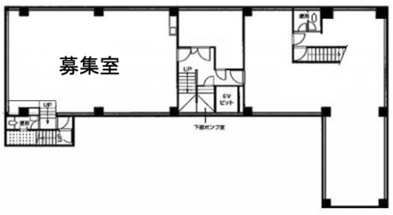 銀座松楠ビル B1B階 35㎡