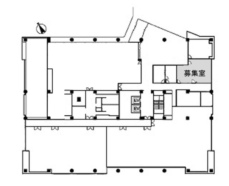 横浜ビジネスパーク（ＹＢＰ）ノーススクエアＩ 1C階 62.74㎡