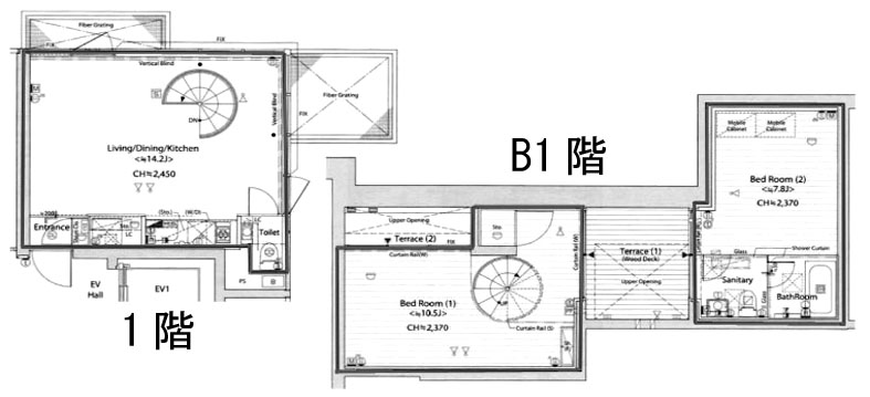 イソラ中目黒 109階 69.06㎡