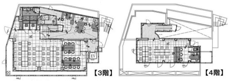 豊橋市ヶ谷ビル 3+4階 252.23㎡