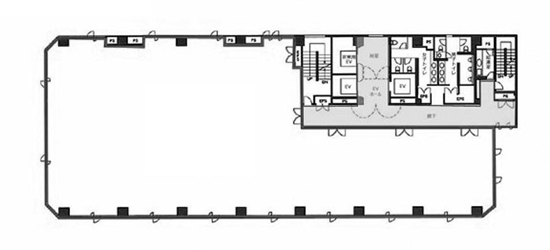 リージャス(Regus)エクスプレス羽田空港 1～5名用個室階 -