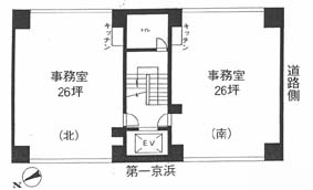 川岸会館ビル 9北階 85.95㎡