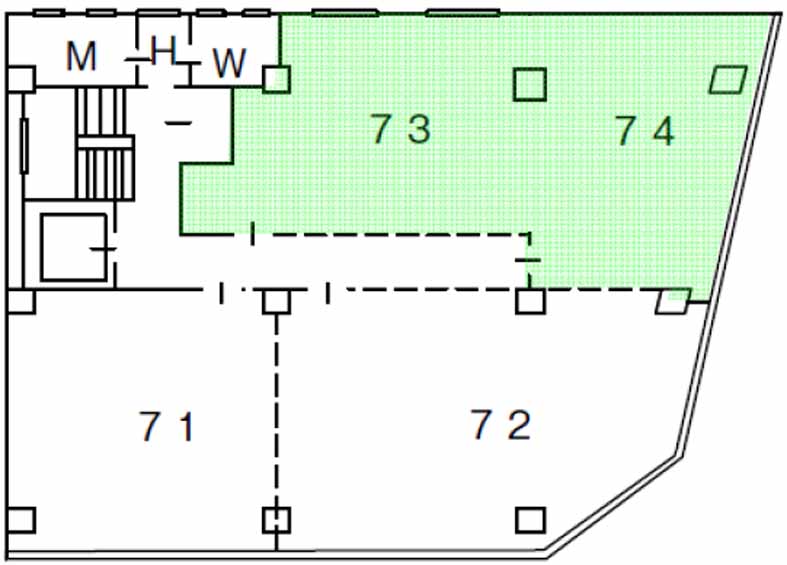 井門銀座一丁目ビル 7階 24.3㎡