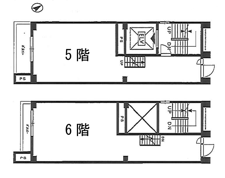 銀座白亜ビル 5~6階 78.25㎡