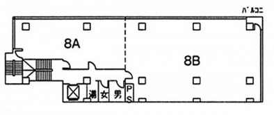 第二東洋ビル 8AB階 66.9㎡