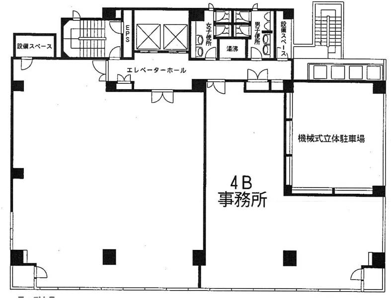 銀座東洋ビル 4B階 42.32㎡