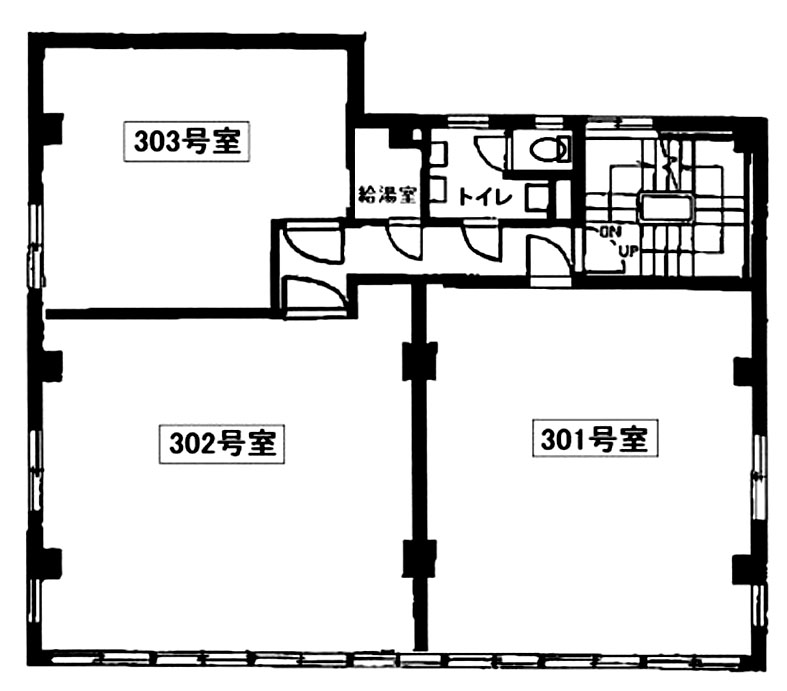 芳町ビル 303階 10.2㎡