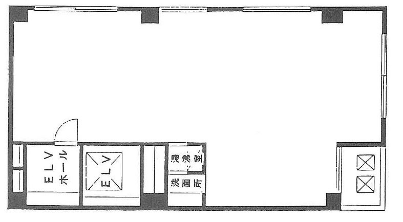 ＢＳ箱崎ビル 2階 22.4㎡