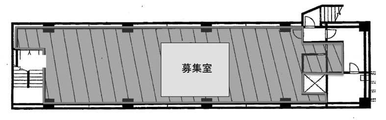 堀留ゼネラルビル B1階 169.59㎡