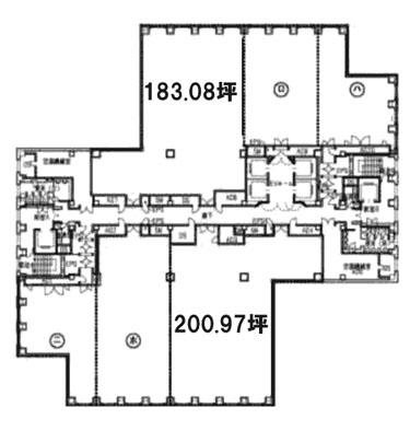 聖路加タワー 41階 384.06㎡