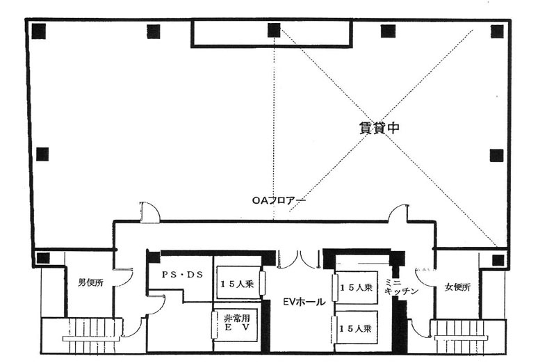 マルイト銀座第３ビル 7西階 48.96㎡