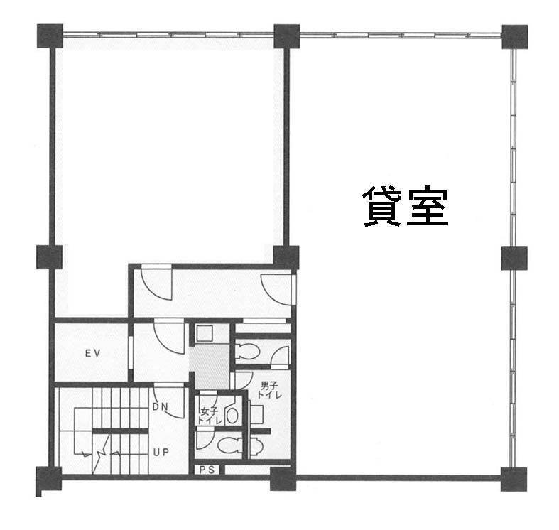 新京橋ビル 5階 33㎡