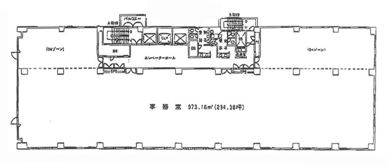 芝２５６スクエアビル 6階 973.16㎡