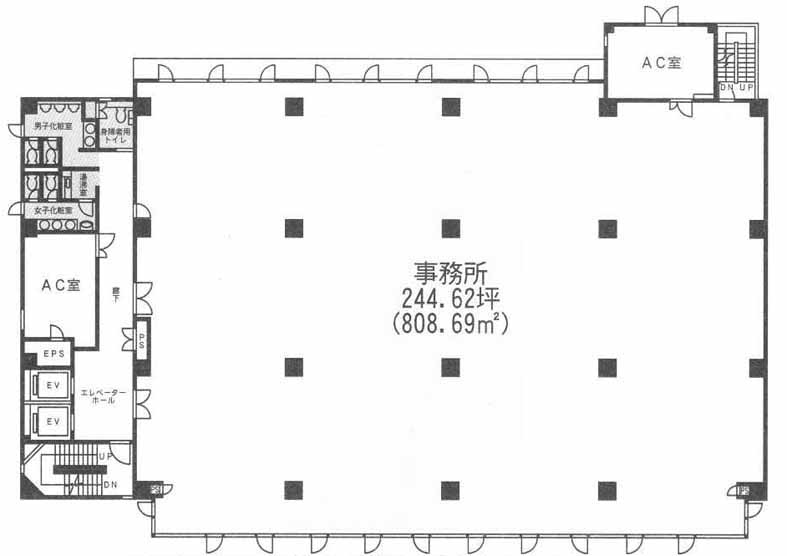 三井ウッディビル 4階 808.66㎡