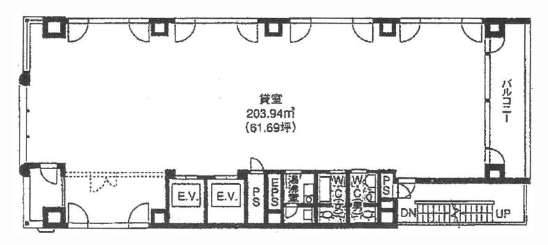 ＨＦ浜松町ビルディング 5階 203.93㎡