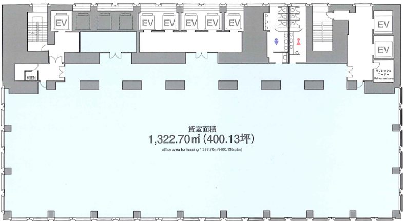 ＴＯＣ有明 西8階 1322.94㎡