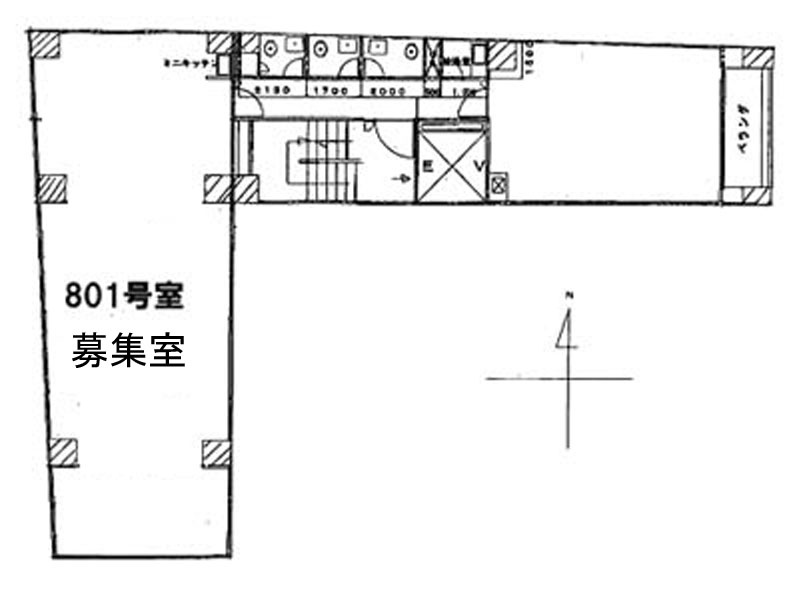 第五太陽ビル 801階 115.7㎡