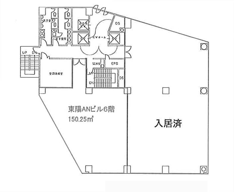 東陽プラザビル 6階 148.76㎡