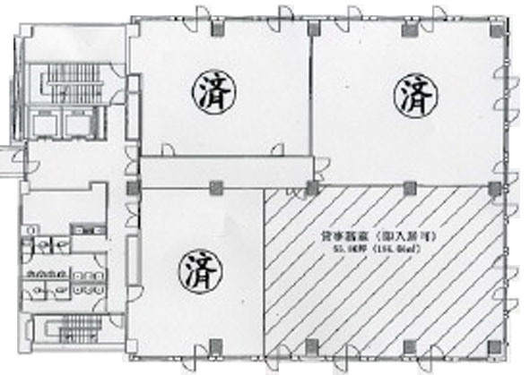 全国農業共済会館 4階 184.66㎡