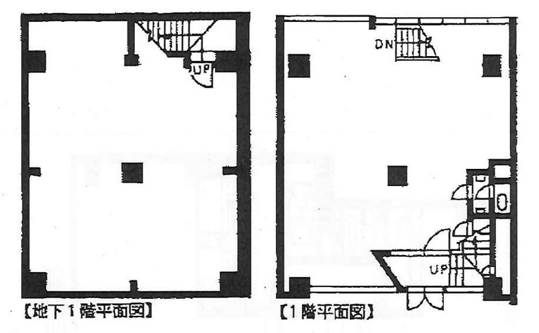 城辺橋ビル別館 B1~1階 50.47㎡