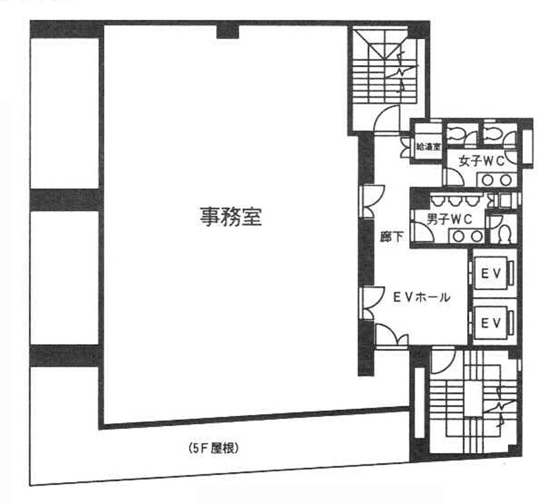 東京冷凍新川ビル 6階 52.95㎡