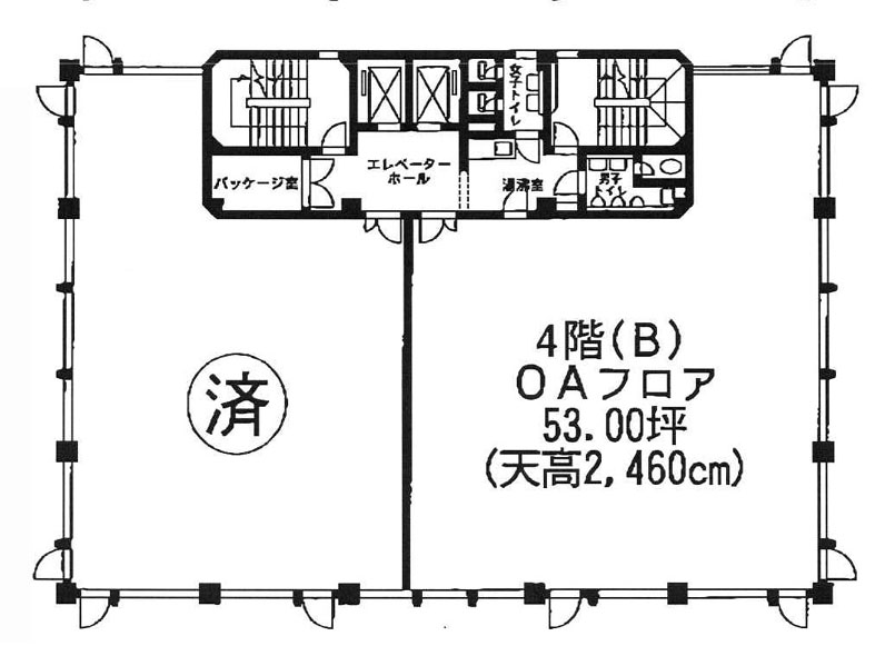 高輪カネオビル 4B階 175.21㎡
