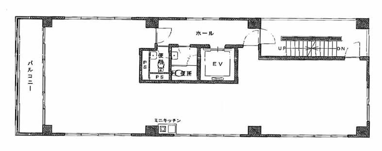 京橋ＹＡＨＡＴＡビル 8階 32㎡