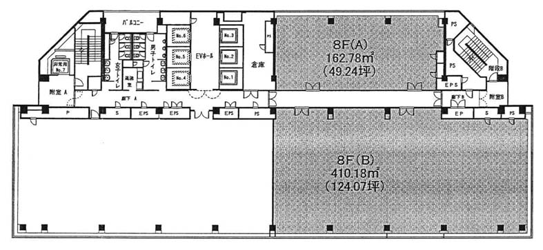 両国シティコア 8AB階 572.96㎡