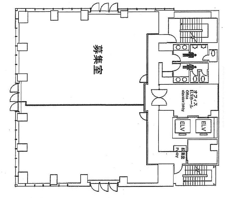 日総第２２ビル 3階 51.8㎡