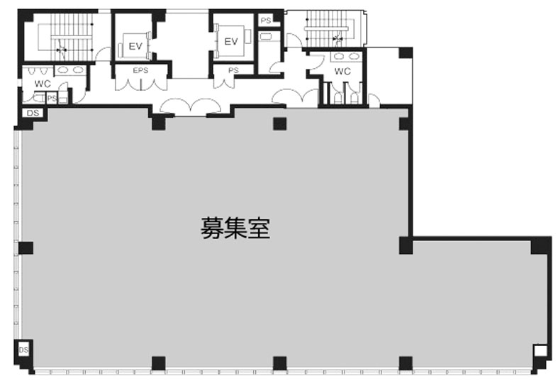 新橋スクエアビル 5階 430.02㎡