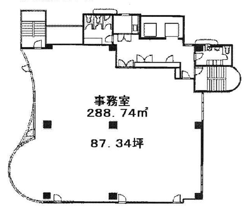 銀座クイントビル 6階 87.34㎡