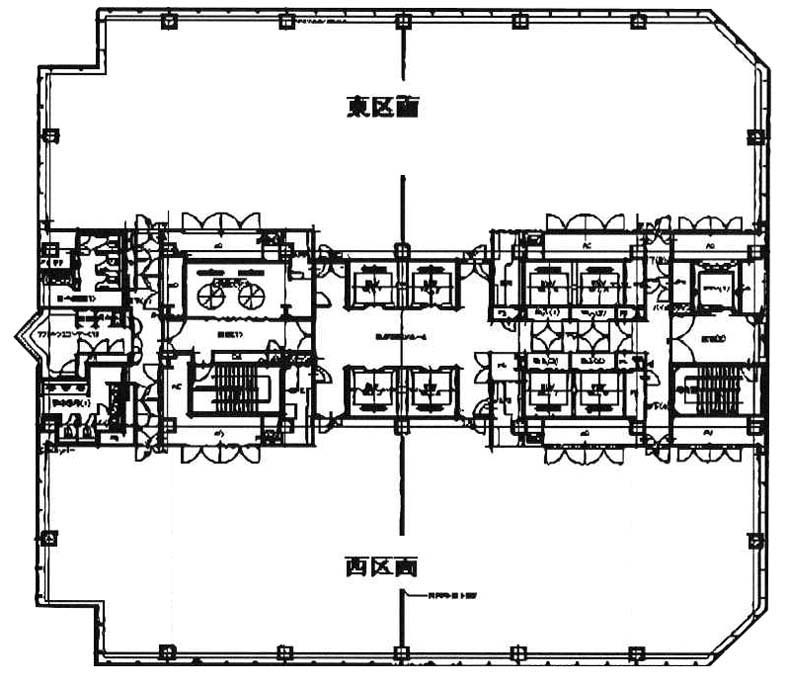 有明フロンティアビルＢ棟 12階 975.73㎡