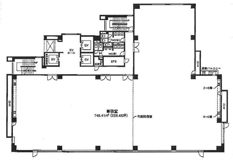 渋谷新南口ビル 9階 745.39㎡