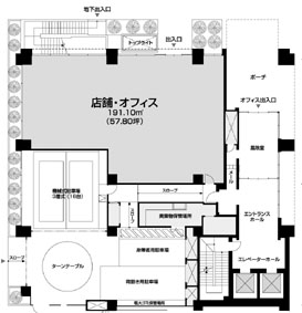 ＫＲ　ＧＩＮＺＡ　ＩＩ 1階 191.07㎡