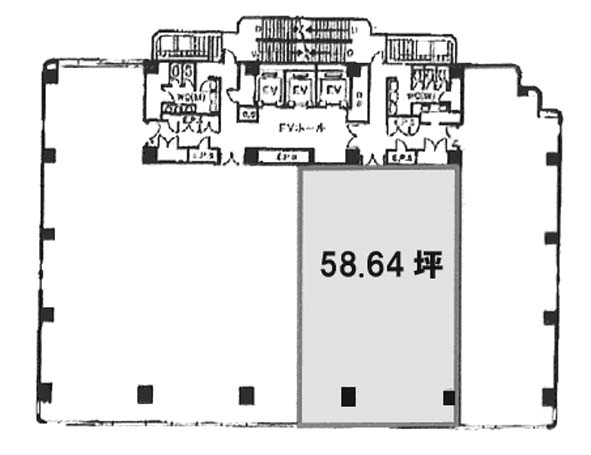 ＢＰＲプレイス神谷町 7C階 58.64㎡