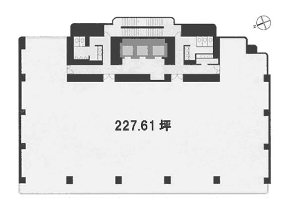 ＢＰＲプレイス神谷町 6階 227.61㎡