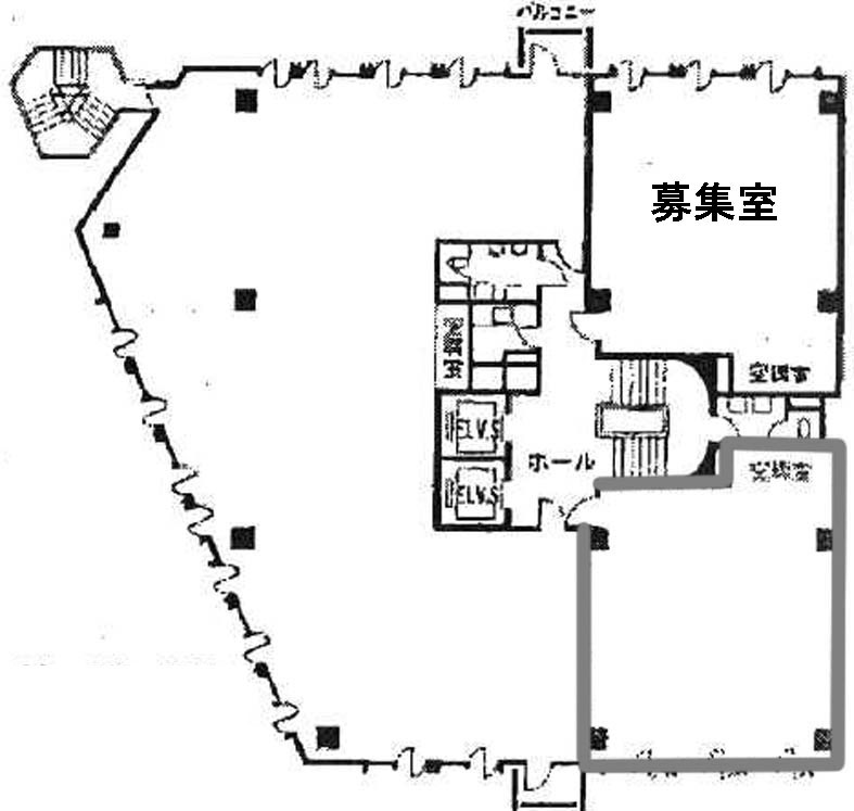 銀座８丁目１０番ビル 3B階 81.65㎡