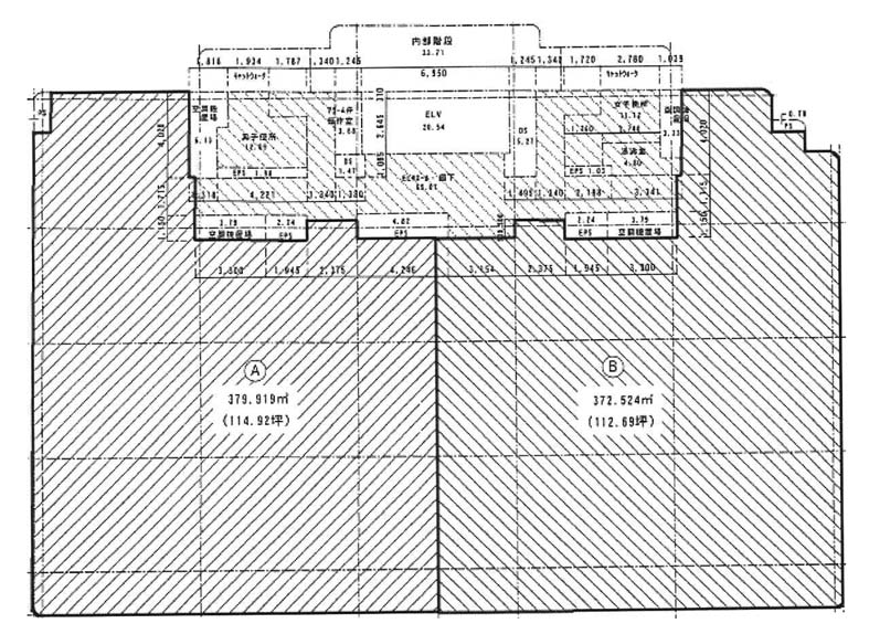 ＢＰＲプレイス神谷町 6B階 112.69㎡