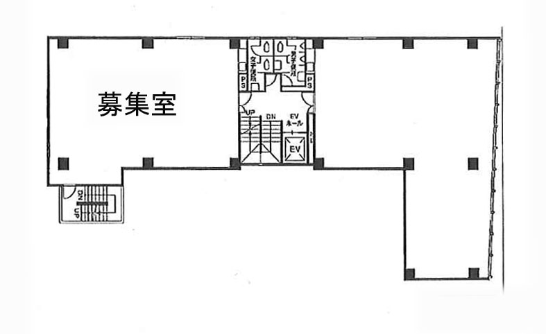 銀座松楠ビル 4階 34.99㎡