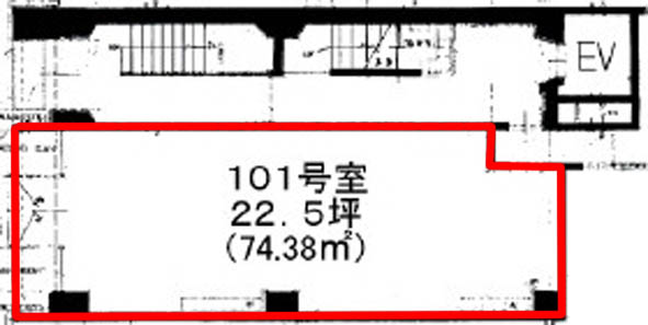 第１井上ビル 101階 22.5㎡