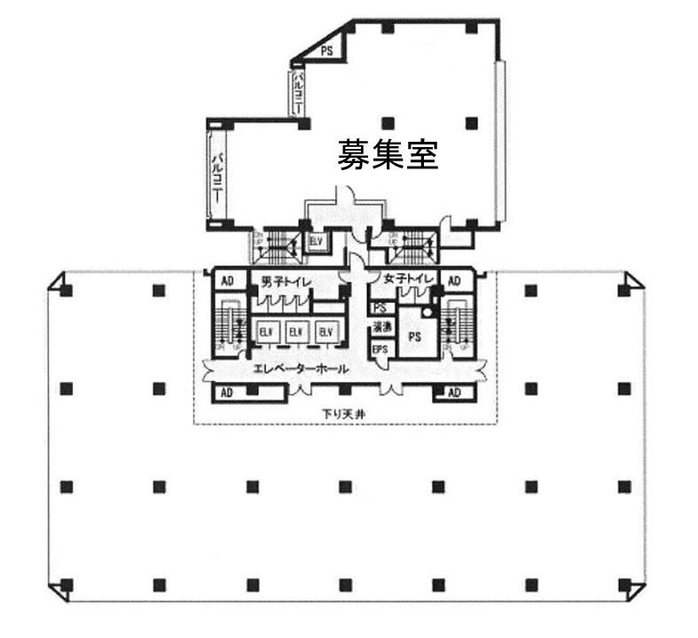 東建インターナショナルビル別館 7階 277.98㎡