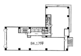 築地ニッコンビル 5B階 84.17㎡