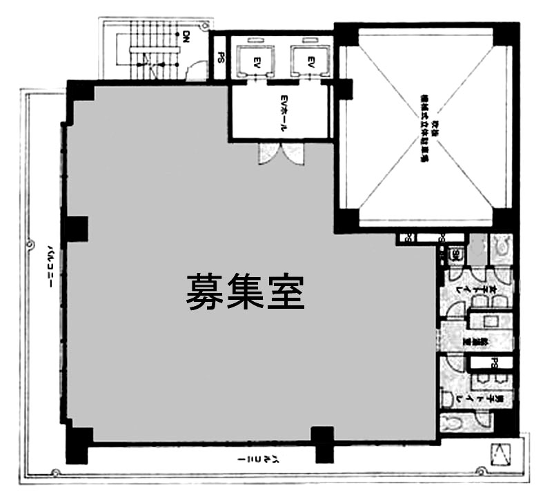 芝浦ＴＹビル 8階 172.56㎡