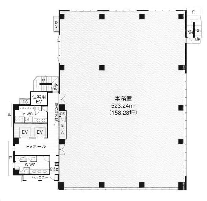 ＨＦ青葉台ビル 2階 523.24㎡