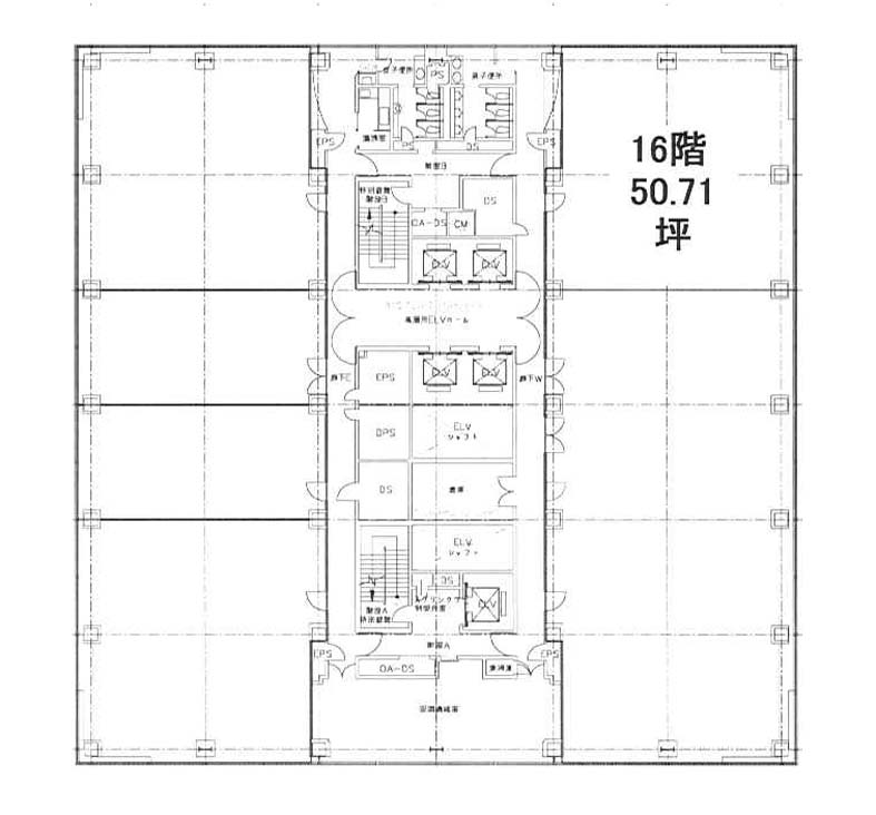 あいおいニッセイ同和損保新宿ビル 16階 167.64㎡